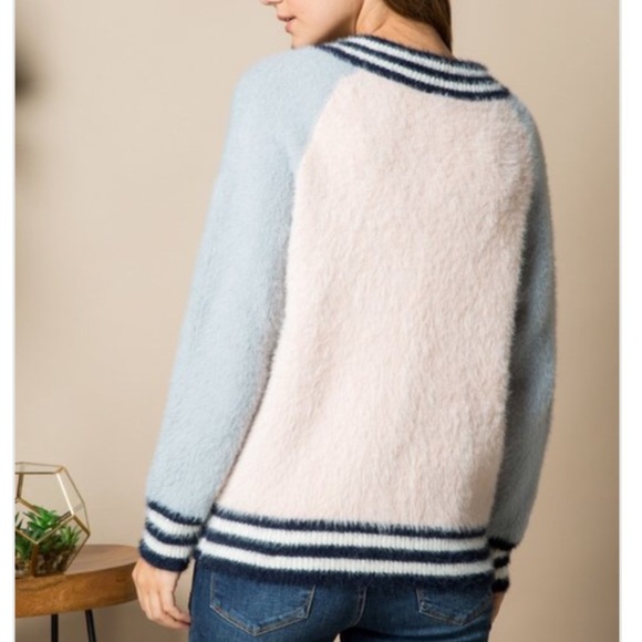 ✨Fuzzy Bomber Jacket - Picture 7 of 7